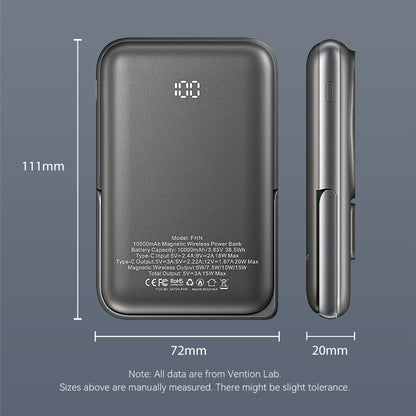 10000mAh Magnetic Wireless Power Bank