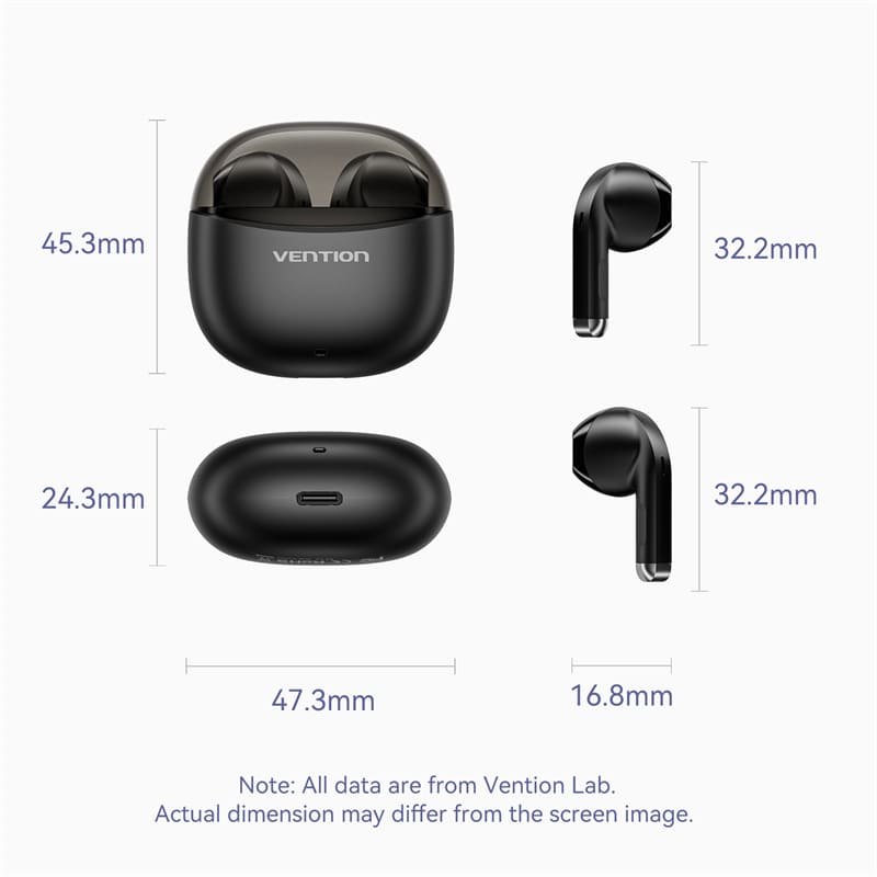 True Wireless Bluetooth Earbuds