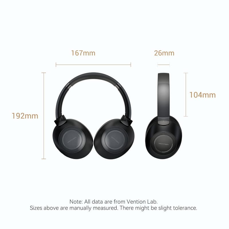 Wireless On-Ear Headphones SoundMate S11 Black