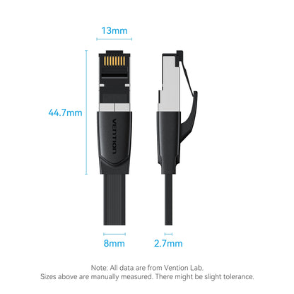 Vention Flat Cat8 Ethernet Patch Cable