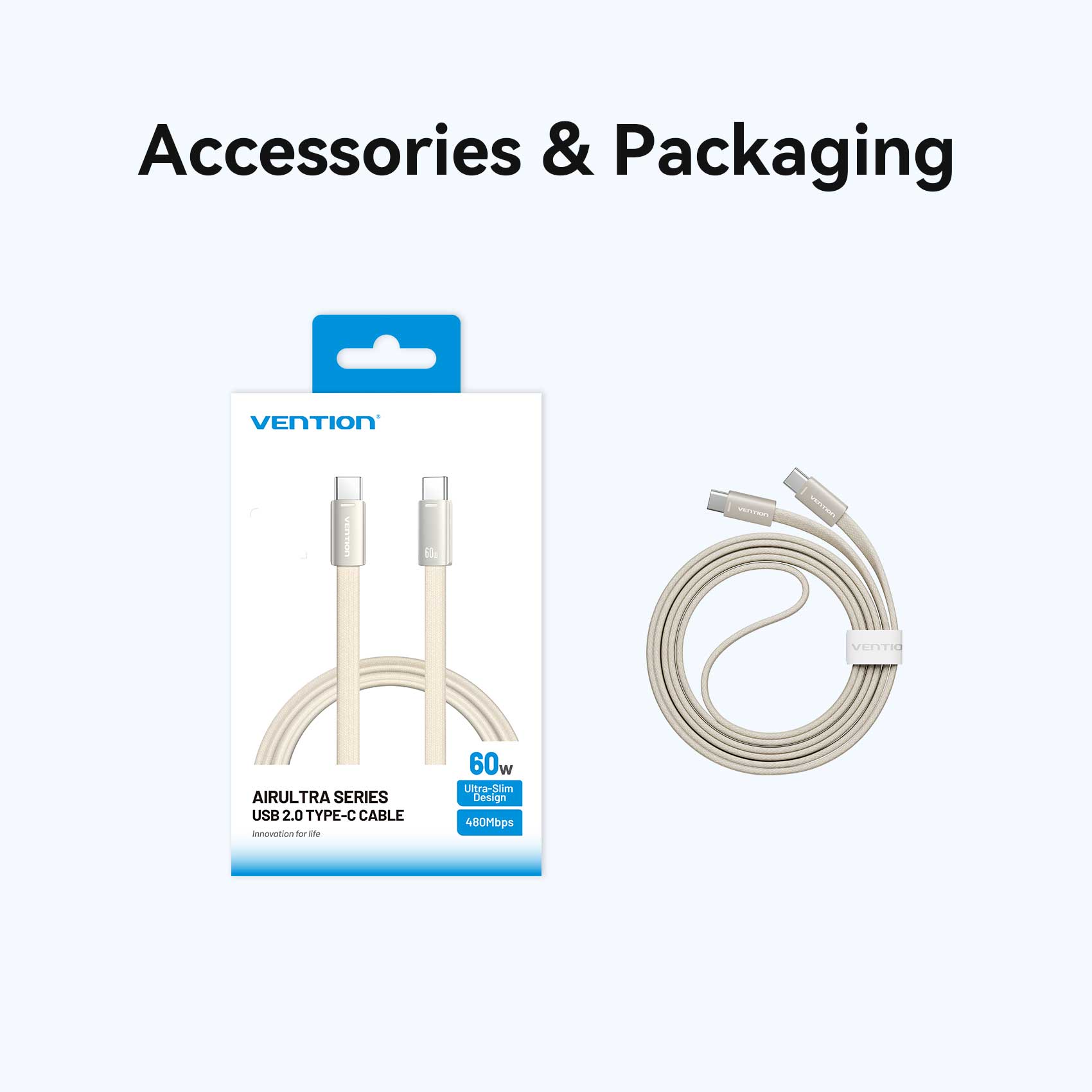 Vention USB 2.0 Type-C Cable