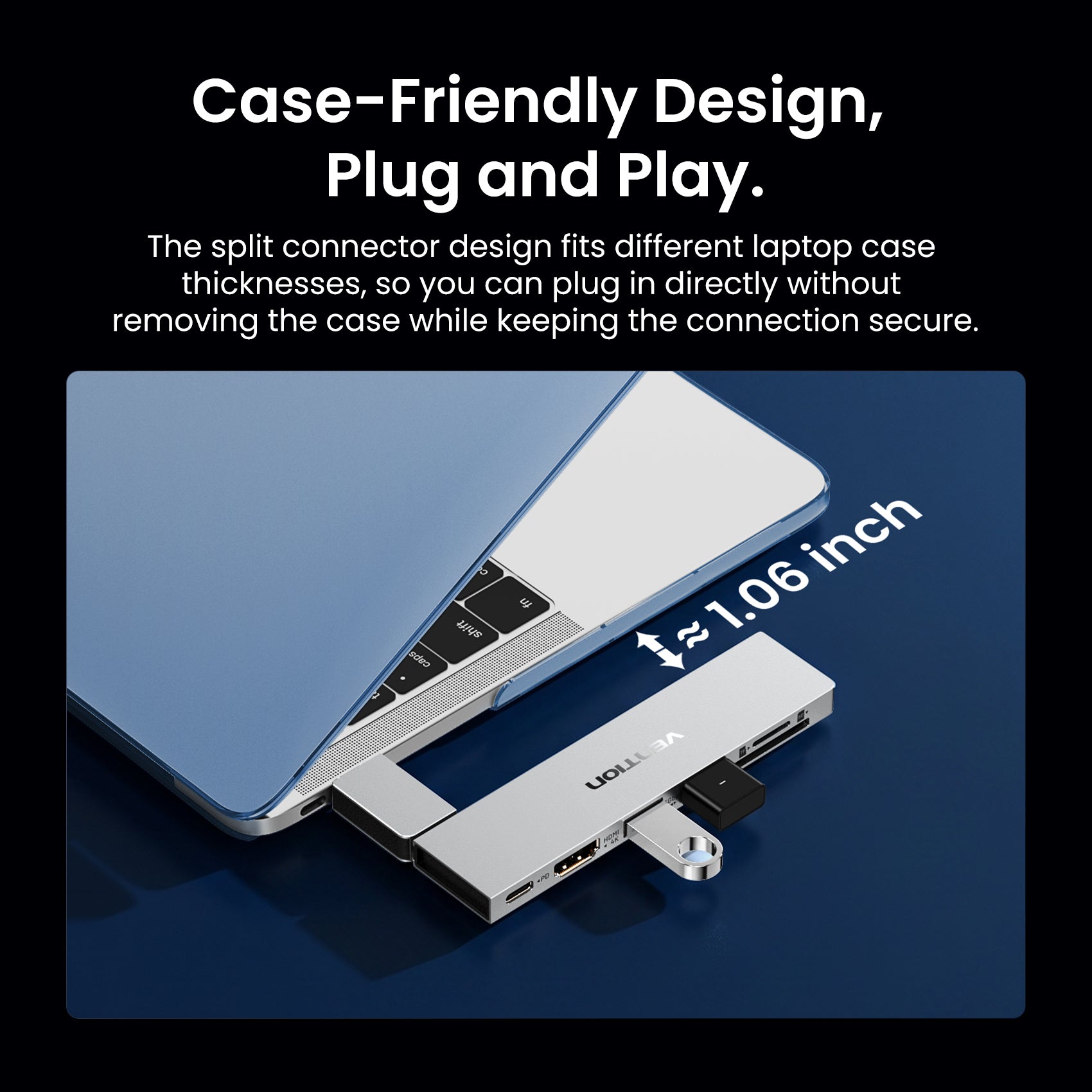 7-in-2 Plug-in Docking Station