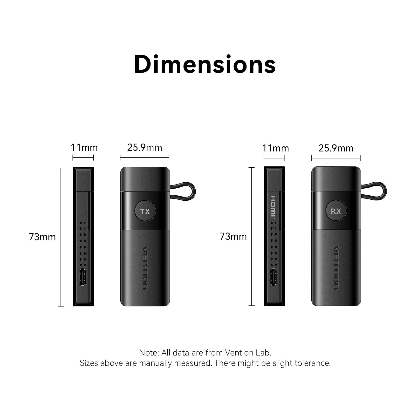 Vention Wireless HDMI™ Transmitter and Receiver