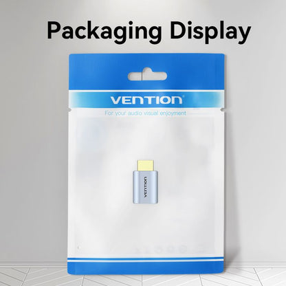 Vention HDMI™ Male to Female 8K Adapter Gray Aluminum Alloy Type