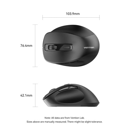 Vention 2.4G Wireless Ergonomic Mouse