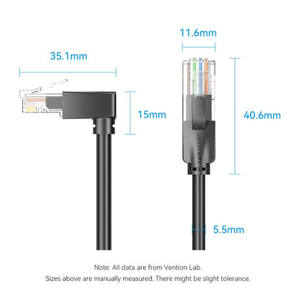 Vention Cat6 UTP Right Angle Ethernet Patch Cable