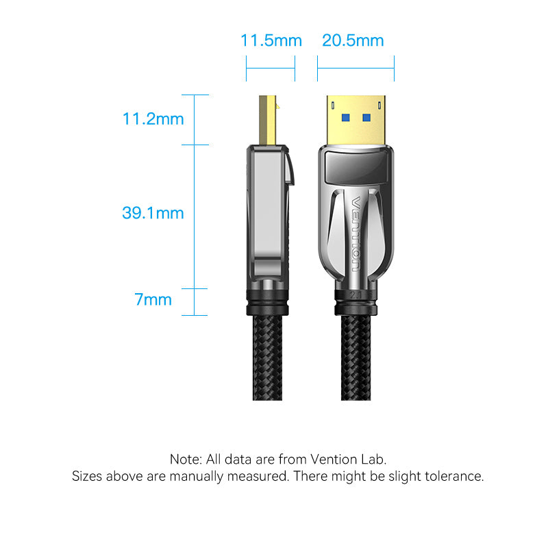 Kabel DisplayPort Vention