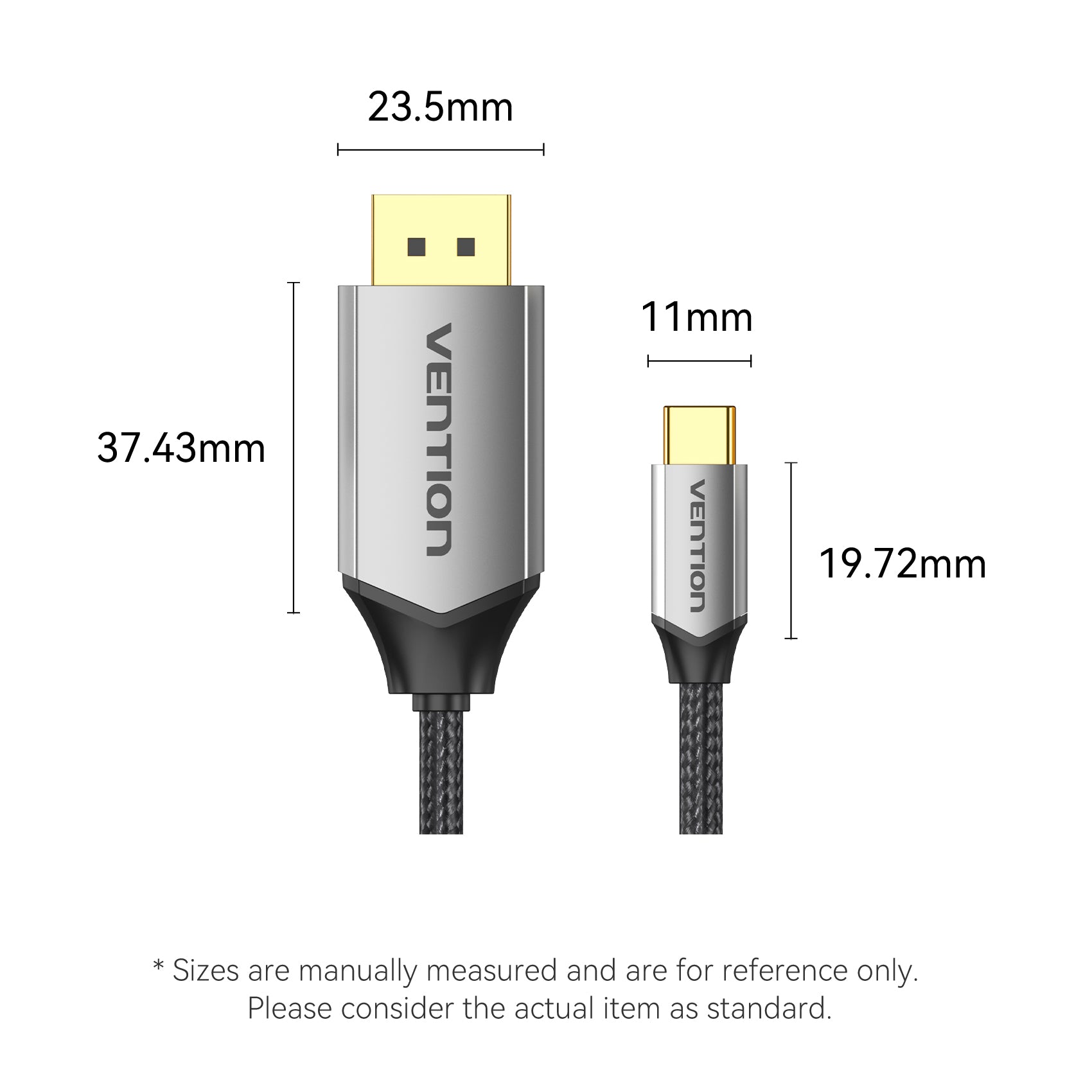 Vention 16K USB-C to DisplayPort Cable