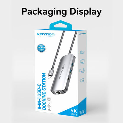 Vention 9-in-1 USB-C Docking Station