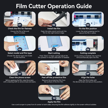 Vention Intelligent Screen Film Cutter with Touch Screen - EU Plug