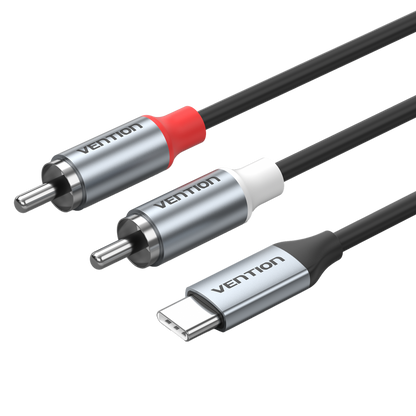 <tc>Vention</tc> Cable de audio USB-C macho a 2RCA macho