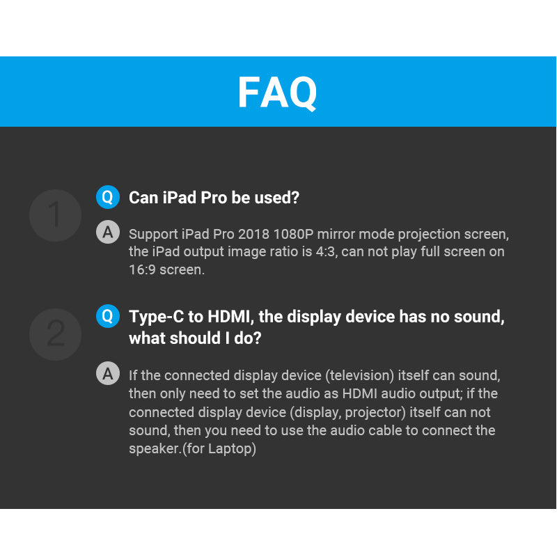 Vention type-C to HDMI Adapter Gray Aluminum Alloy Type