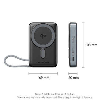 <tc>Vention</tc> Power Bank 10000mAh 35W