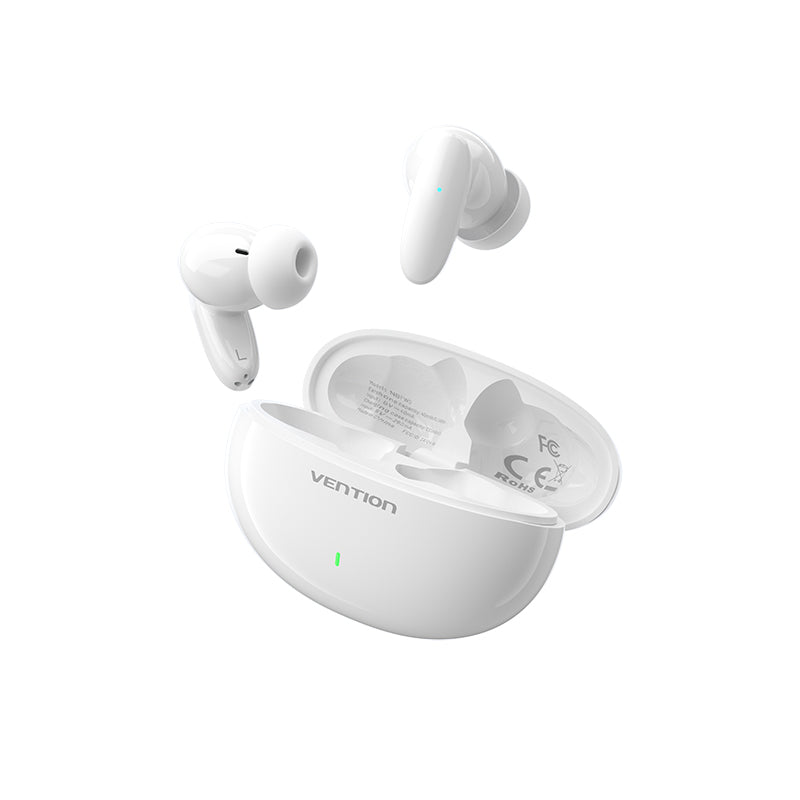 Vention-auriculares Bluetooth 5,3 TWS, inalámbricos auténticos, USB-C AAC/SBC, estéreo, deportivos, con micrófono, Hi-Fi