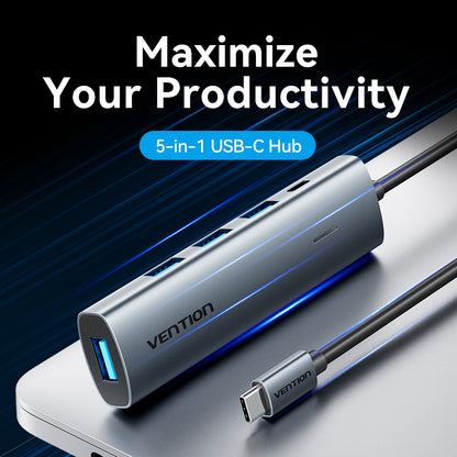 Vention 5-in-1 USB-C Hub