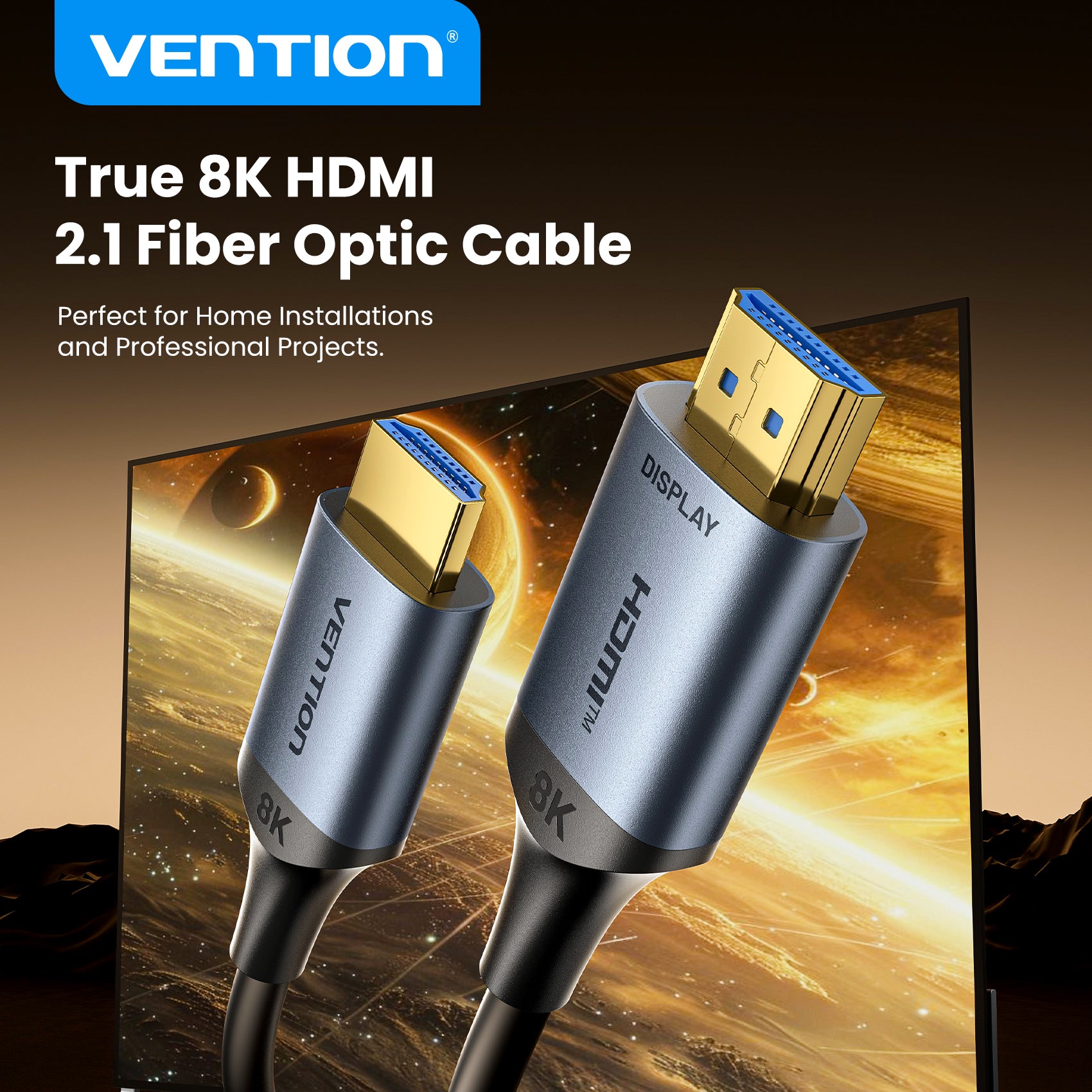 Vention 8K Fiber Optic HDMI Cable
