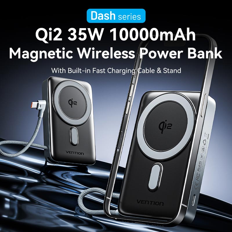 Vention 10000mAh Power Bank 35W