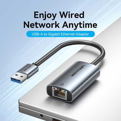 <tc>Vention</tc> Adaptateur USB-A vers Gigabit Ethernet
