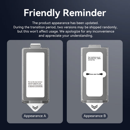 <tc>Vention</tc> Pelindung Layar Kaca Tempered HD untuk Samsung Galaxy S25 6.2" dengan Alat Pemasangan Bebas Debu