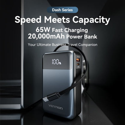<tc>Vention</tc> Batería externa de 20000 mAh y 65 W