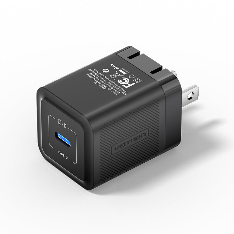 1-Port USB-C GaN Charger (20W) US-Plug