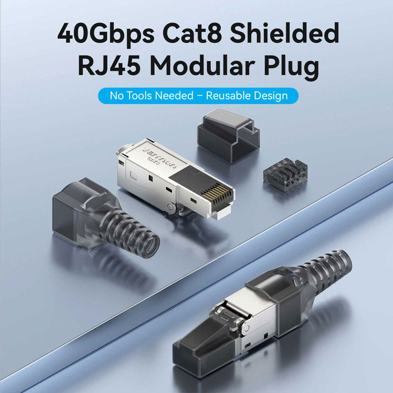 <tc>Vention</tc> Conector modular RJ45 blindado Cat8