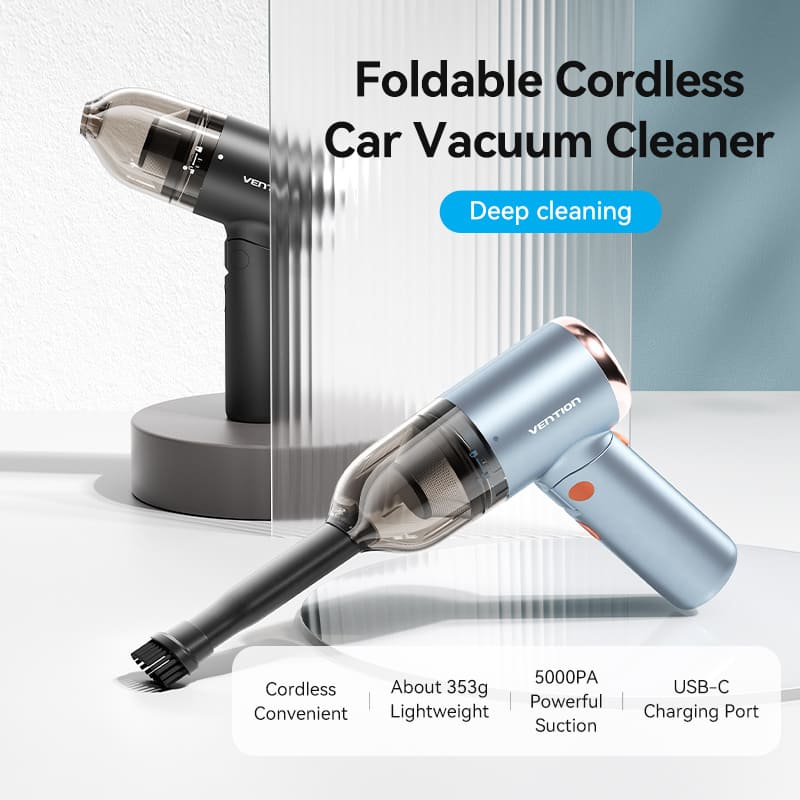 Cordless Car Vacuum Cleaner Foldable Type