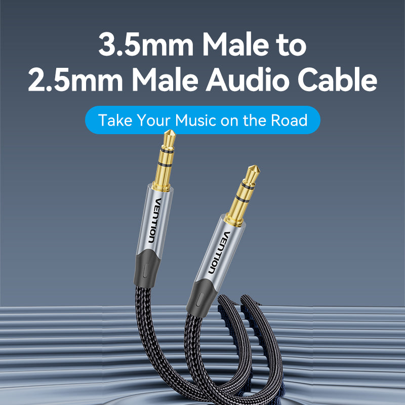 3.5mm Male to 2.5mm Male Audio Cable