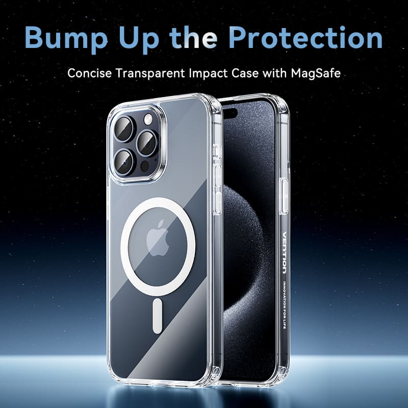 Concise Impact Case for iPhone 13 with MagSafe Transparent
