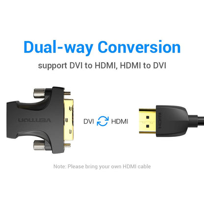 Vention HDMI™ Female to DVI (24+1) Male Adapter Black