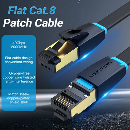 Vention Flat Cat8 Ethernet Patch Cable
