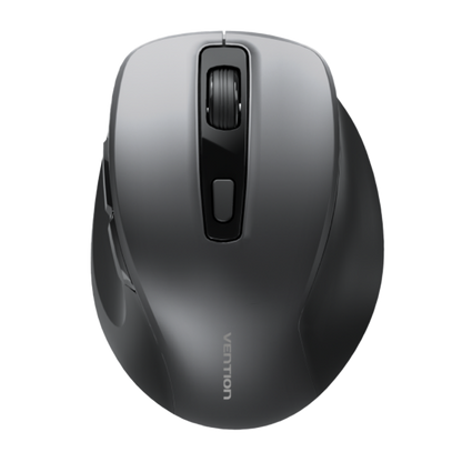 Vention 6-Button 2.4GHz Wireless Ergonomic Mouse Black Silent Type