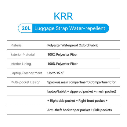 Water-Repellent Anti-Theft Laptop Backpack (45cm x 30cm x 15cm) with USB Charging Port and Lock Black