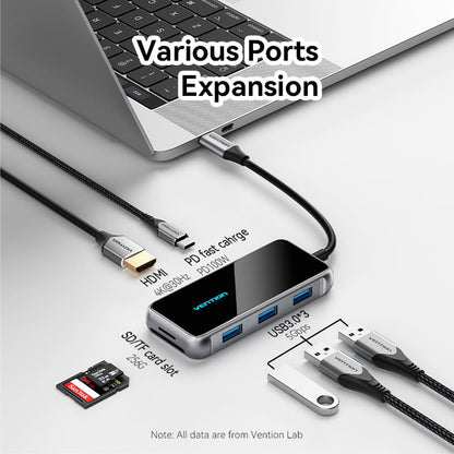 <tc>Vention</tc> Station d'accueil USB-C 7 en 1