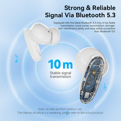 Vention Bluetooth 5.3 Kulaklık TWS Gerçek Kablosuz Kulaklıklar