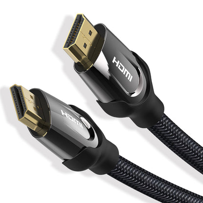 Vention Nylon Braided HDMI™ Cable Black Metal Type