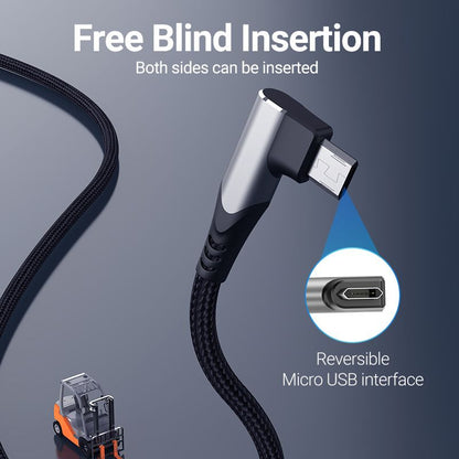 USB 2.0 A Male to Micro-B Male