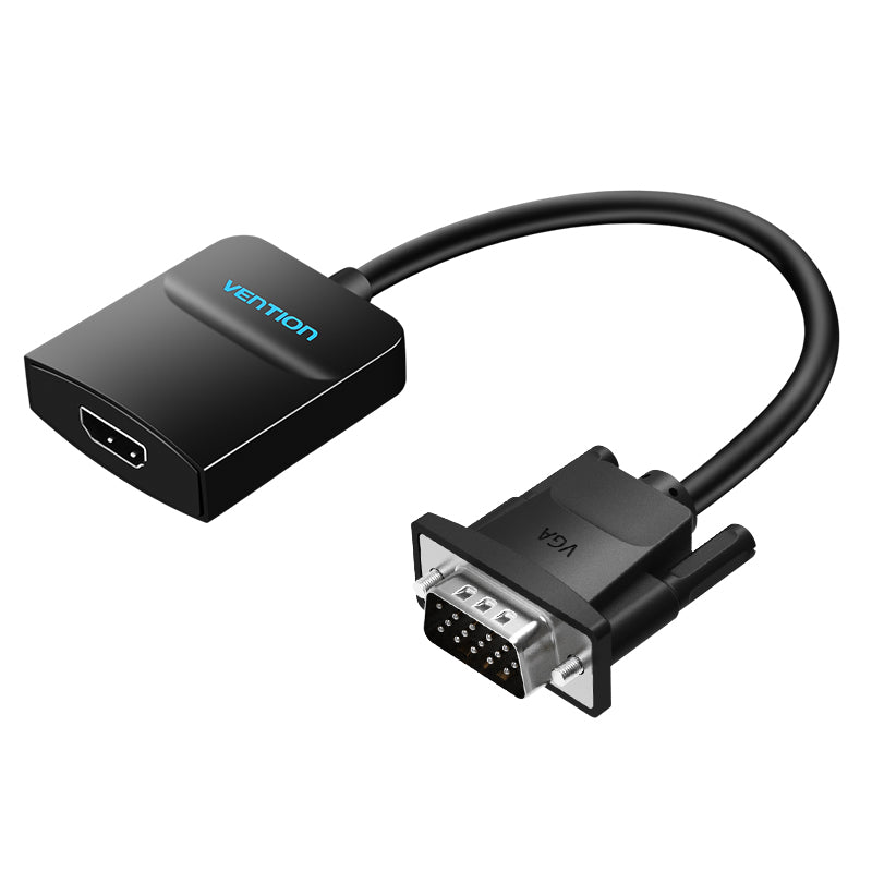 Переходник VGA-HDMI 1080P VGA Male-HDMI Female Converter Cable With Audio USB Power for PS4/3 HDTV VGA HDMI Converter