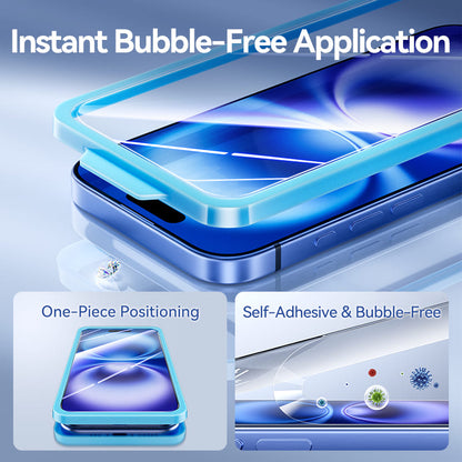 <tc>Vention</tc> Pelindung Layar Kaca Tempered HD untuk iPhone 15 dengan Alat Pemasangan Mudah