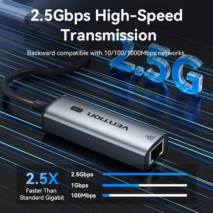 <tc>Vention</tc> Adaptor USB-C/USB-A ke Ethernet 2.5G
