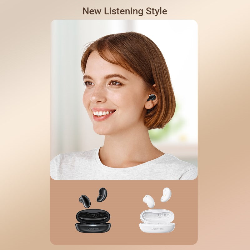 True Wireless Bluetooth Earbuds Tiny T11 Black/White
