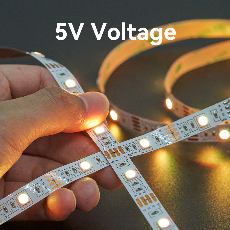 Vention FPC LED Strip Lights with Remote - 100mm RGB Color Changing