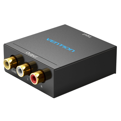 <tc>Vention</tc> Convertisseur HDMI vers RCA en métal noir