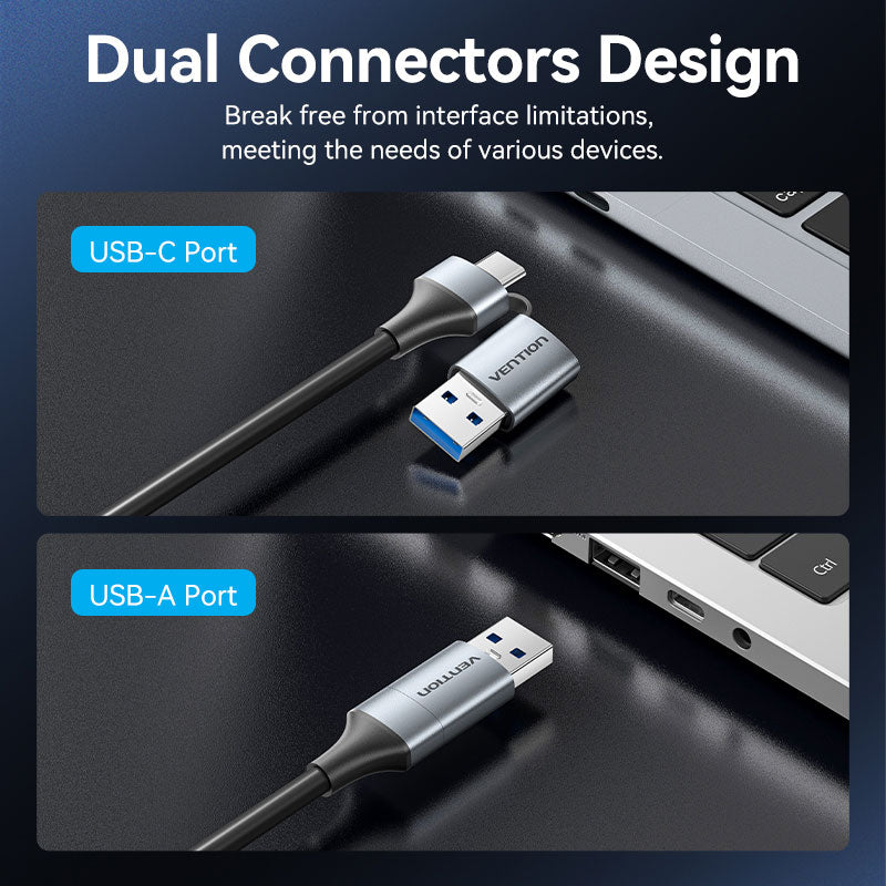 Vention USB-C/USB-A to 2.5G Ethernet Adapter