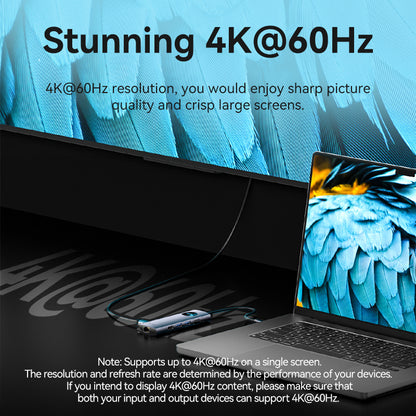 Vention 9'u 1 arada USB-C MST Bağlantı İstasyonu