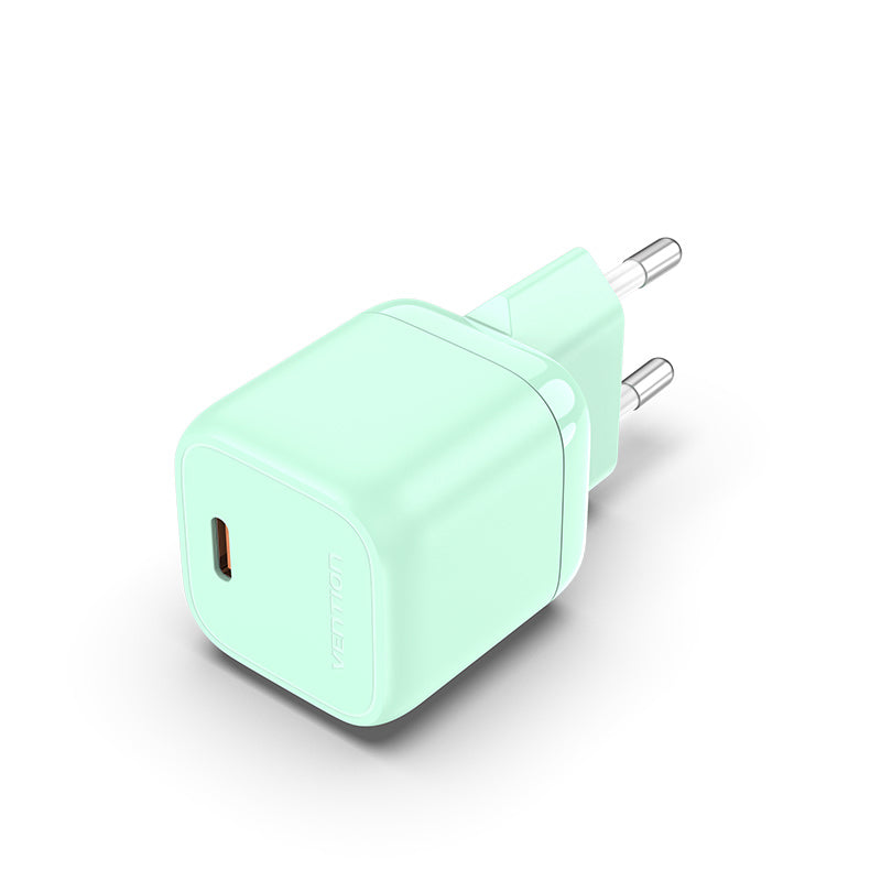 Vention 1-Port USB-C GaN Charger 30W EU-Plug