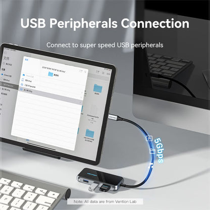 <tc>Vention</tc> Station d'accueil USB-C 7 en 1