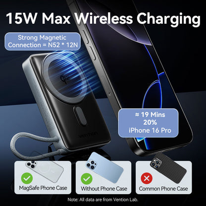 <tc>Vention</tc> Power Bank 10000mAh 35W