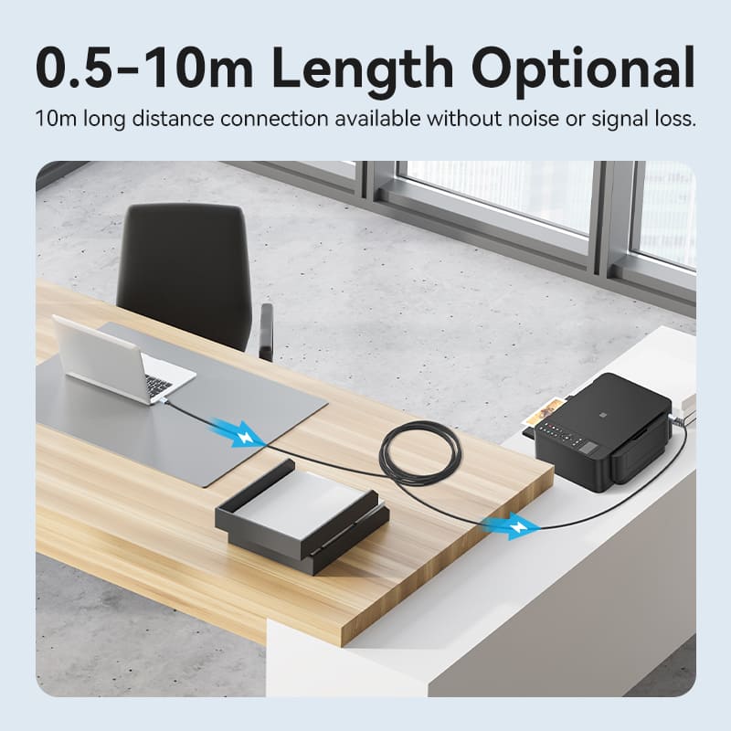 InLine Cavo Prolunga USB 2.0 Nero, Connettore Angolato, 480Mbit/s, Per Computer E Periferiche