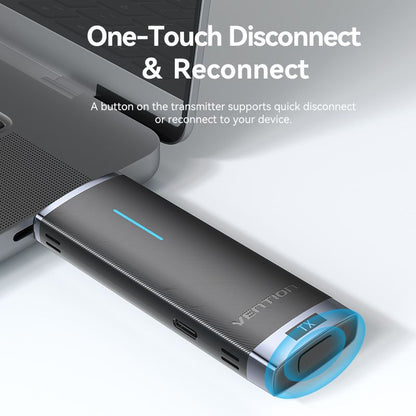 Wireless HDMI Transmitter and Receiver Black